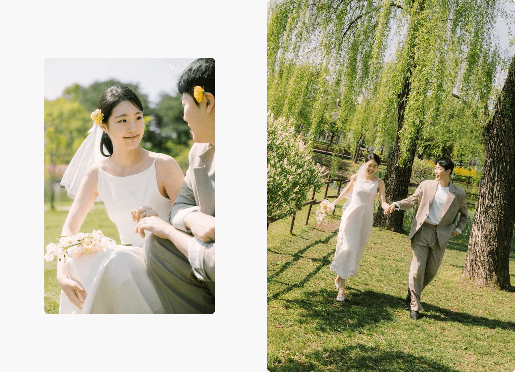 "완벽한 사진보다 우리다운 순간을 남기고 싶어요" — 굿진스냅
