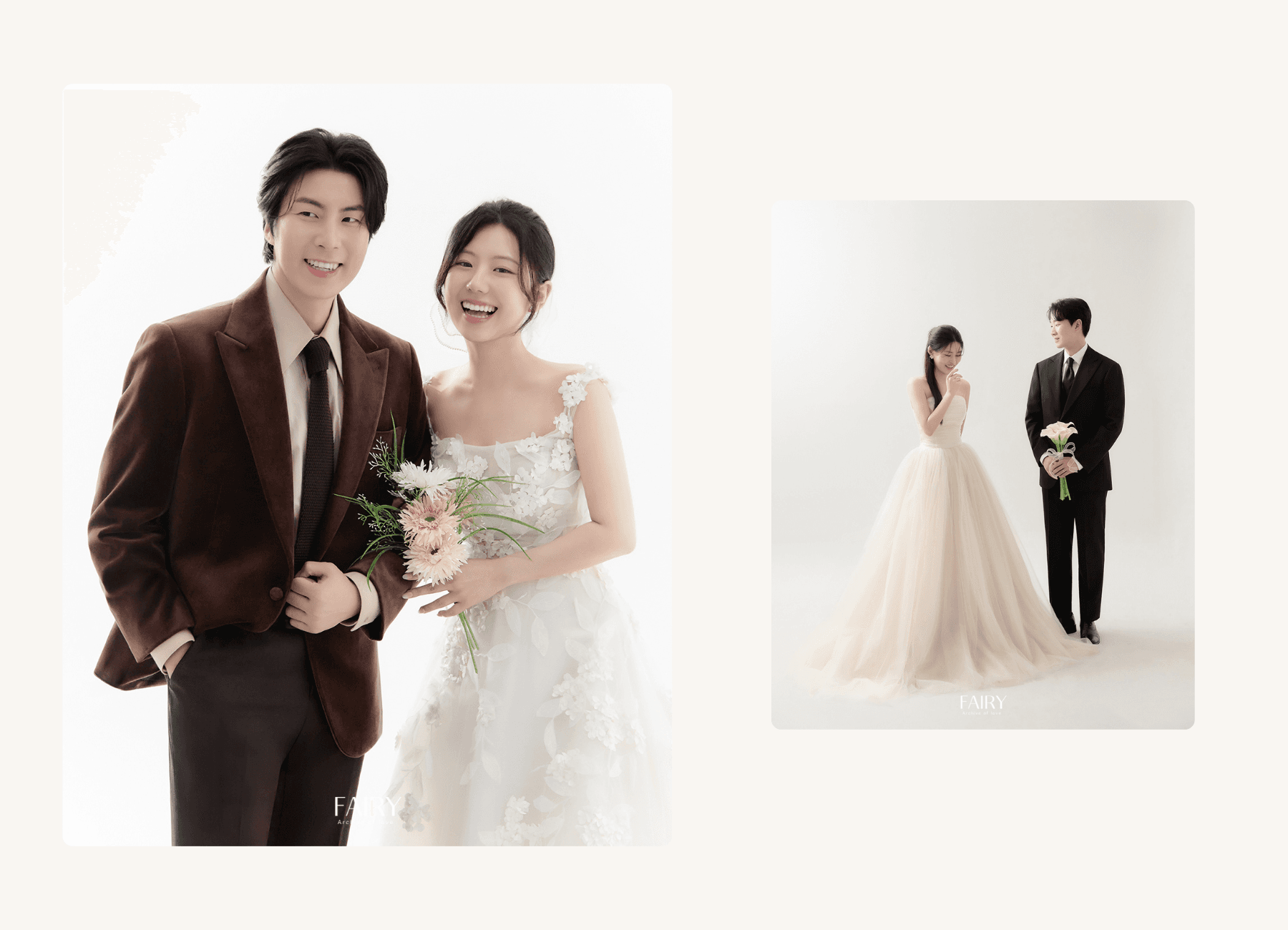 "우리만의 사랑의 모양을 담아요" — 스튜디오 페어리