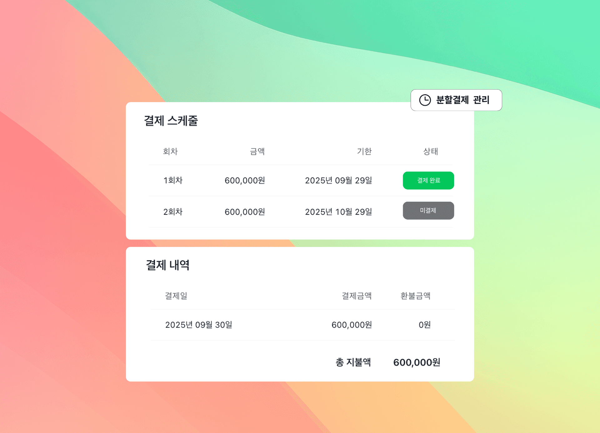 Payment Feature 3