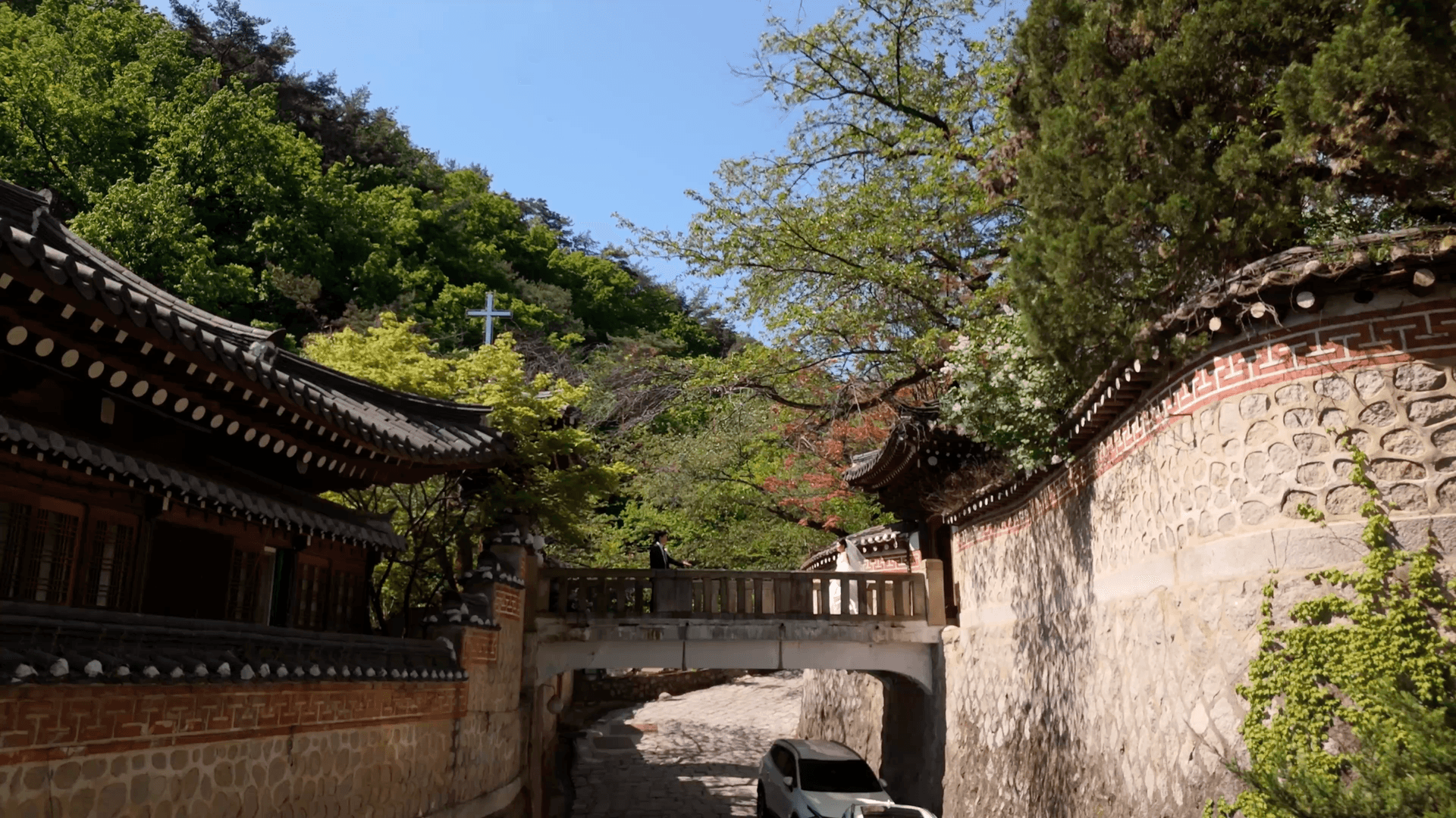 셔터랩필름 한옥웨딩 영상 장면